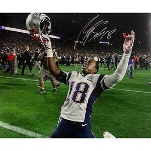 Matthew Slater Signed Auto 8x10 Photo Patriots COA Horizontal 3